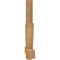 Ekena Millwork Kennewick Rough Sawn Timber Gable Bracket, Western Red Cedar, 72"W x 33"H x 4"D x 4"F, 11/12 Pitch GBW072X33X0404KEN00RWR - alternate 4